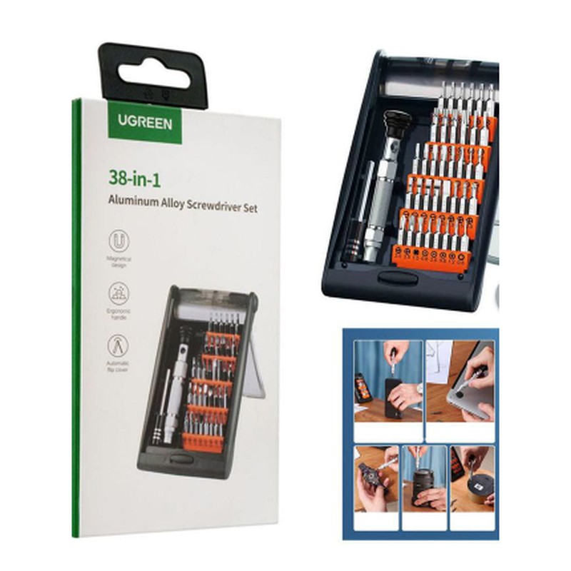 Kit de desarmadores Ugreen 38 en 1